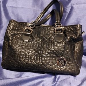 Donald J Pliner quilted leather bag